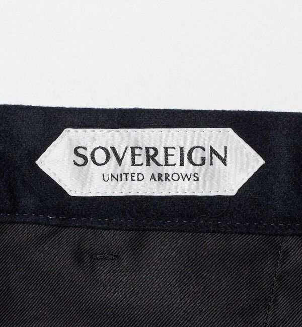 UNITED ARROWS「＜SOVEREIGN＞フランネル ハーフギャザー イージースラックス」|スラックス|