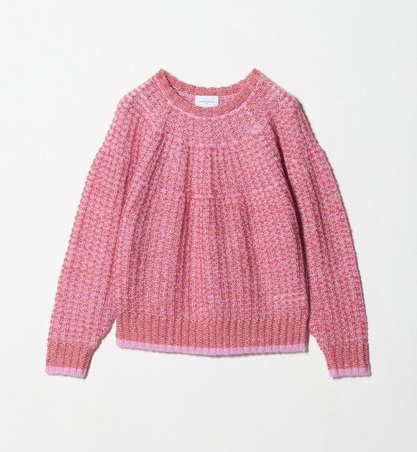 UNITED ARROWS「カラーミックス インレイド ニット」|ニット・セーター|