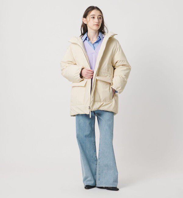 UNITED ARROWS「フーディド ダウンコート」|ダウン|