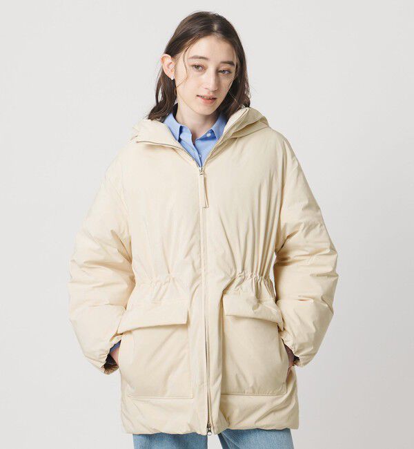 UNITED ARROWS「フーディド ダウンコート」|ダウン|