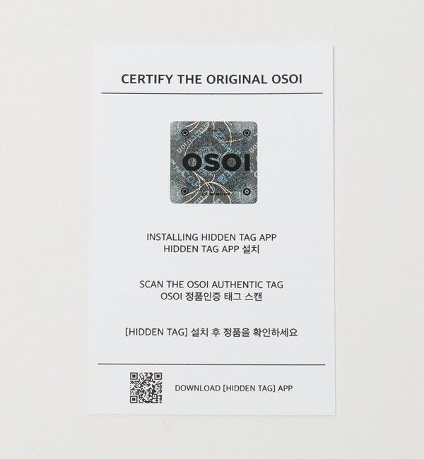 OSOI「【別注】＜OSOI＞BOAT BROT バッグ H」|ハンドバッグ|