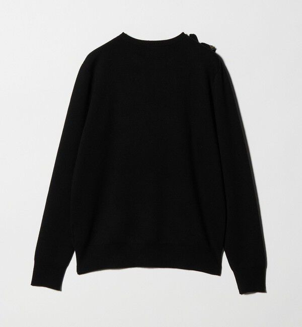 UNITED ARROWS「フリル ビジュー ニット」|ニット・セーター|