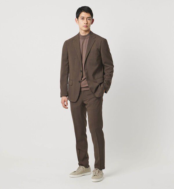 UNITED ARROWS「ウールルック 2ボタン シングル テーラードジャケット UA COZY　ウォッシャブル　ヨコストレッチ」|テーラードジャケット|