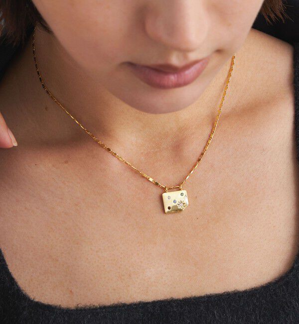 UNITED ARROWS green label relaxing「＜anisotea＞ Sign Stone ネックレス」|ネックレス|
