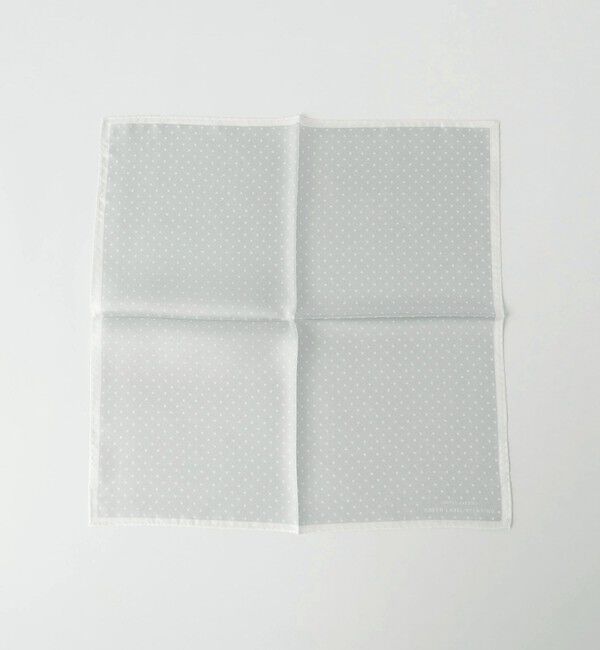 UNITED ARROWS green label relaxing「GLR シルク ドット ポケットチーフ」|バンダナ・スカーフ|