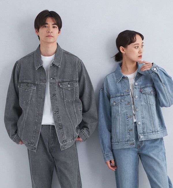 UNITED ARROWS green label relaxing「【別注】＜Levi's(R)＞GLR リラックス フィット トラッカー デニムジャケット」|デニムジャケット|