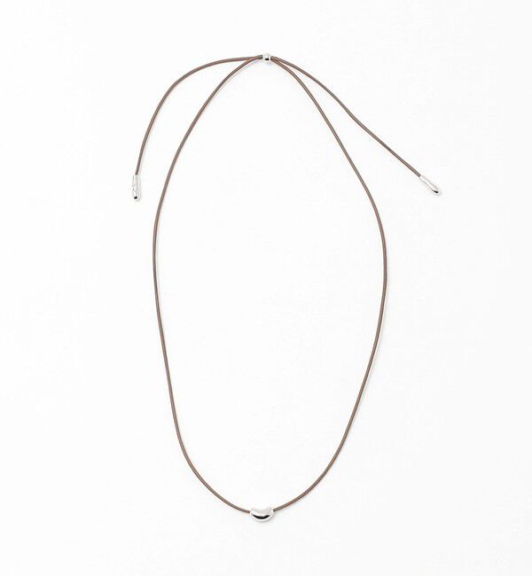 UNITED ARROWS green label relaxing「コードメタルドロップ ネックレス」|ネックレス|