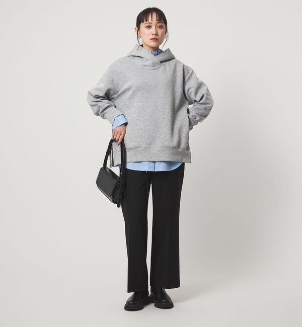 UNITED ARROWS green label relaxing「【WEB限定】＜at ease＞ダンボール フーディ」|パーカー|