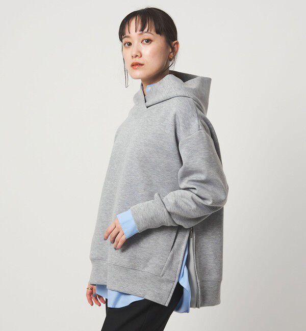 UNITED ARROWS green label relaxing「【WEB限定】＜at ease＞ダンボール フーディ」|パーカー|