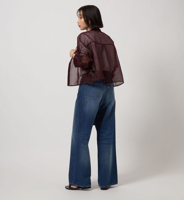 UNITED ARROWS green label relaxing「シアー コードレーン シャツ」|シャツ・ブラウス|