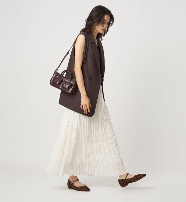 UNITED ARROWS green label relaxing「ツイードライク ジレ マシンウォッシャブル 帯電防止」|ベスト・ジレ|