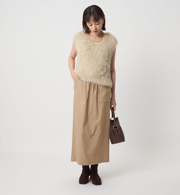 UNITED ARROWS green label relaxing「［size SHORT/TALLあり］オルマイ ツイル タイト スカート」|タイト|