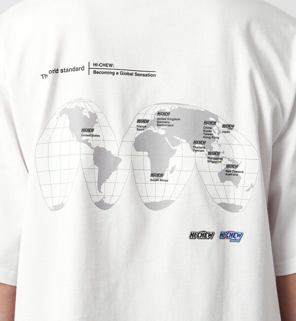 UNITED ARROWS green label relaxing「【別注】＜ハイチュウ &times; FRUIT OF THE LOOM &times; GLR＞半袖  Tシャツ」|Tシャツ・カットソー|