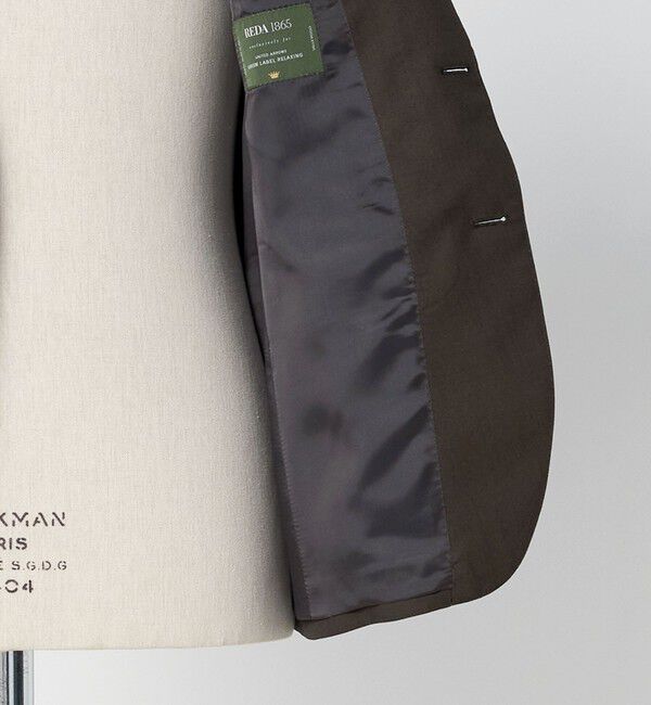 UNITED ARROWS green label relaxing「REDA サージ 2B RV スーツジャケット」|スーツ|