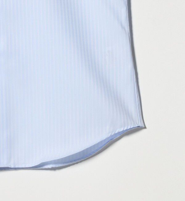 UNITED ARROWS green label relaxing「コットン シャドーストライプ クレリック ワイドカラー ドレスシャツ -イージーアイロン-」|シャツ・ブラウス|