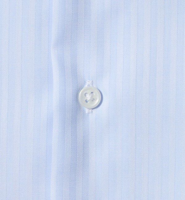 UNITED ARROWS green label relaxing「コットン シャドーストライプ クレリック ワイドカラー ドレスシャツ -イージーアイロン-」|シャツ・ブラウス|