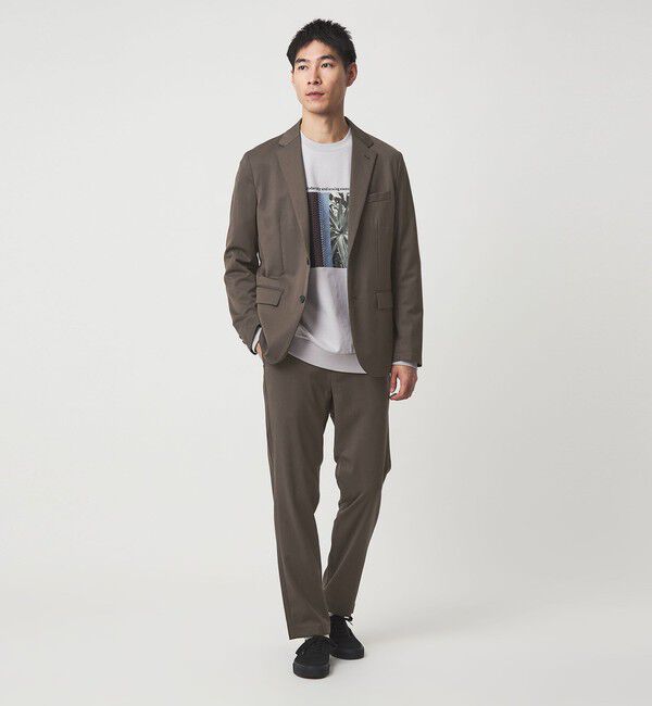 UNITED ARROWS green label relaxing「TW サージ ナロー ジャケット -ストレッチ-」|テーラードジャケット|