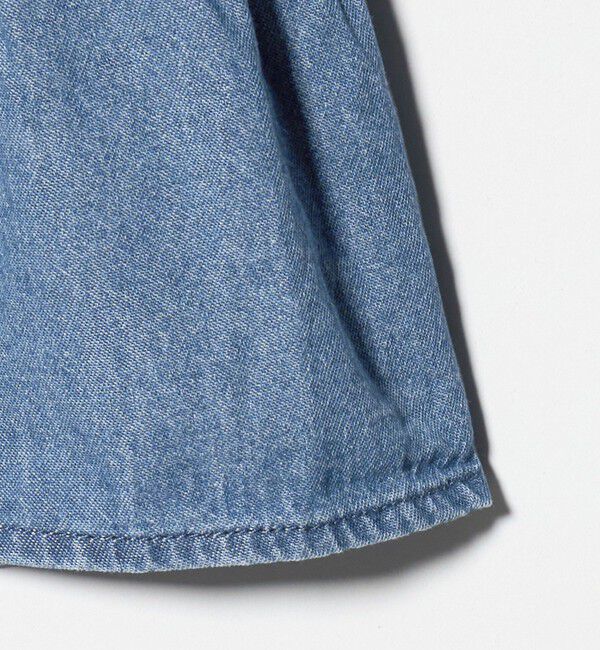 UNITED ARROWS green label relaxing「デニム ティアード チュニック ワンピ / キッズ  100cm-160cm」|チュニック|