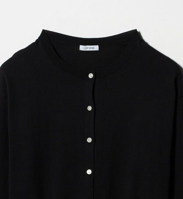 UNITED ARROWS green label relaxing「＜1_OF MINE＞クルーネック ニット カーディガン マシンウォッシャブル」|カーディガン|