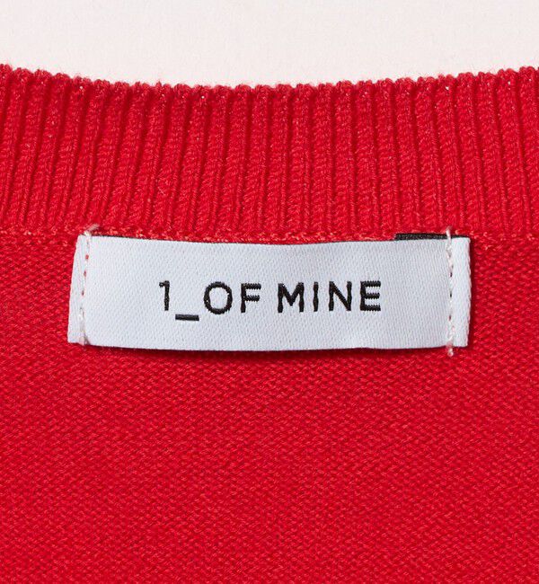 UNITED ARROWS green label relaxing「＜1_OF MINE＞クルーネック ニット カーディガン マシンウォッシャブル」|カーディガン|
