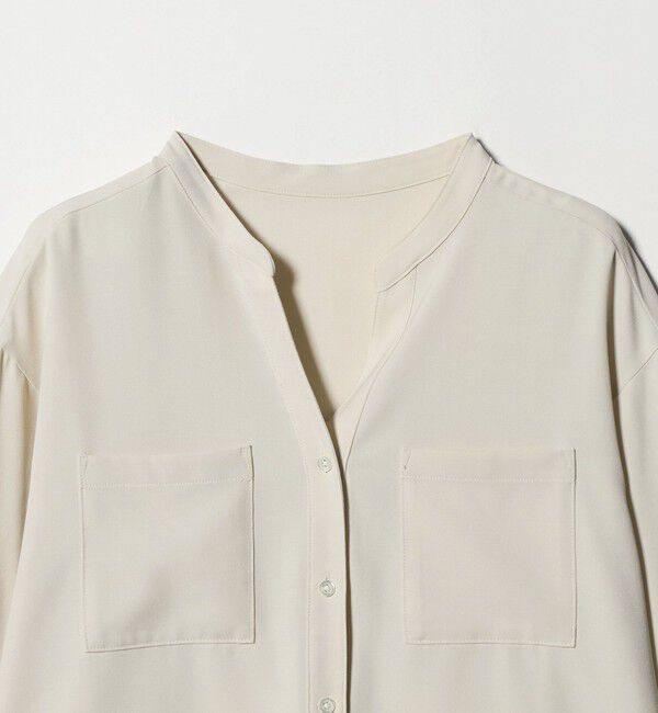 UNITED ARROWS green label relaxing「スキッパー ポケット ロングスリーブ シャツ マシンウォッシャブル」|シャツ・ブラウス|