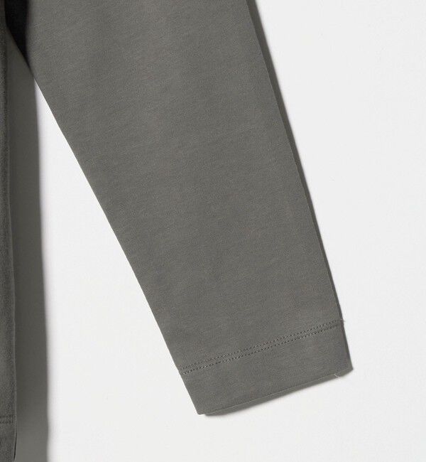 UNITED ARROWS green label relaxing「LONG FIBER COTTON クリア クルーネック 長袖 Tシャツ」|Tシャツ・カットソー|