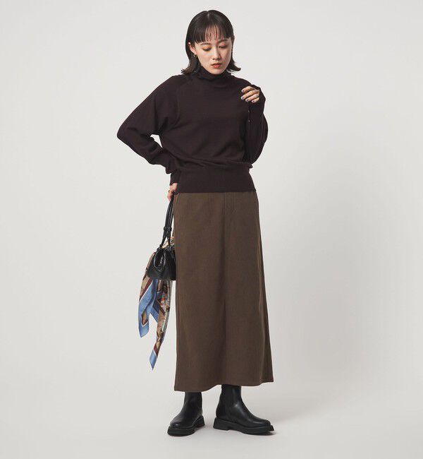 UNITED ARROWS green label relaxing「［size SHORT/TALLあり］オルマイ コール ジャージー スカート」|タイト|