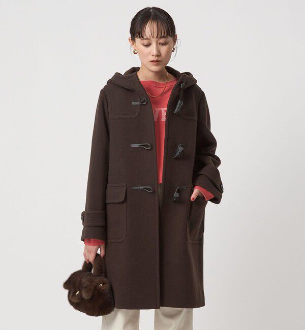 UNITED ARROWS green label relaxing「ロング ダッフルコート」|ダッフルコート|MD.BROWN