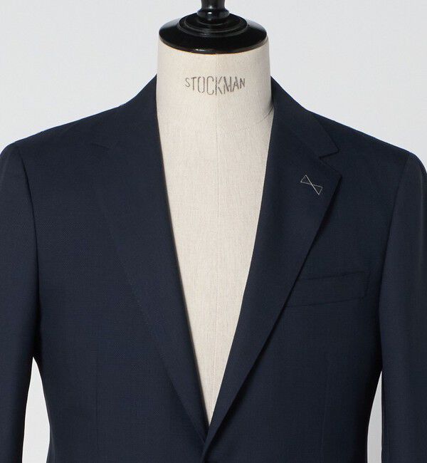 UNITED ARROWS green label relaxing「GUABELLO 組織無地 2B MF スーツジャケット」|スーツ|