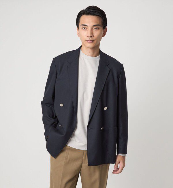 UNITED ARROWS green label relaxing「L/A ポンチ ビズ クルーネック カットソー -抗菌-」|Tシャツ・カットソー|