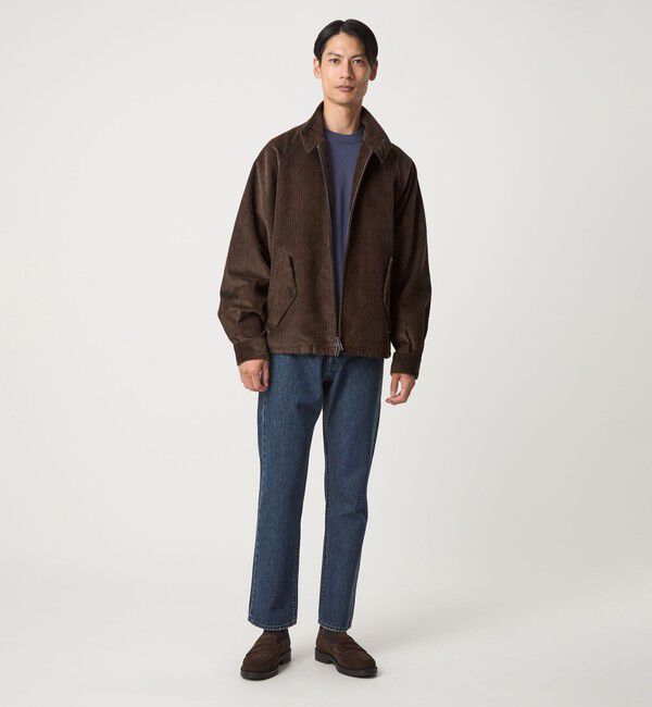 UNITED ARROWS green label relaxing「【別注】＜BARACUTA＞GLR コーデュロイ G4 ドライバーズジャケット ブルゾン」|ブルゾン・スタジャン|