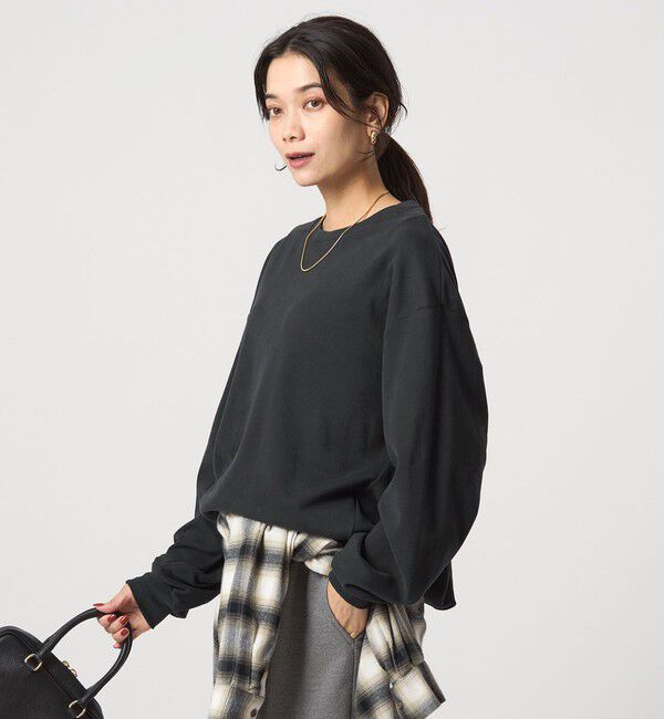UNITED ARROWS green label relaxing「フィブリル タッチ ロングスリーブ トップス」|Tシャツ・カットソー|