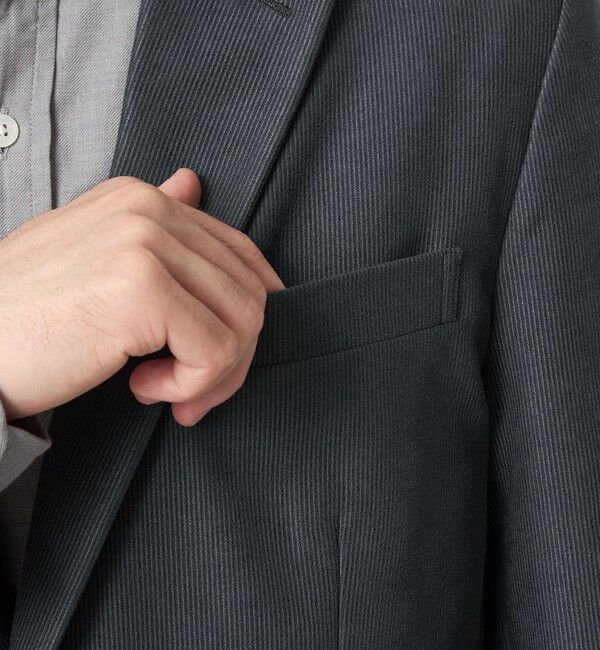 UNITED ARROWS green label relaxing「ピケ コーデュロイ ナロー ジャケット -ストレッチ-」|テーラードジャケット|