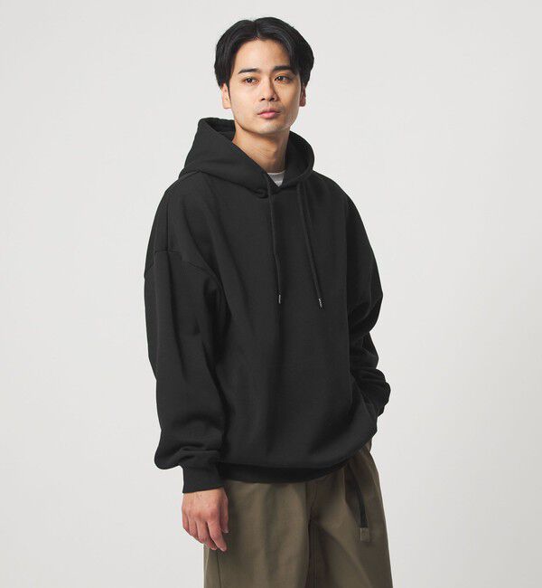 UNITED ARROWS green label relaxing「【WEB限定】＜GLR or＞スタンダード フーディー スウェット パーカー」|パーカー|BLACK