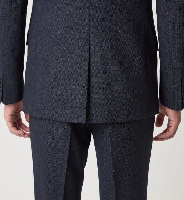 UNITED ARROWS green label relaxing「A+ TWPU バーズアイ 2B スリム ジャケット -ウォッシャブル・ストレッチ-」|テーラードジャケット|