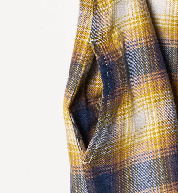 UNITED ARROWS green label relaxing「オンブレチェック ワンピース  / キッズ  100cm-160cm」|ワンピース|