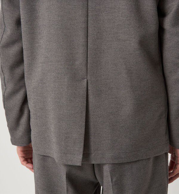 UNITED ARROWS green label relaxing「ウォッシャブル フラノ ツイル リラックス ジャケット -ストレッチ-」|テーラードジャケット|