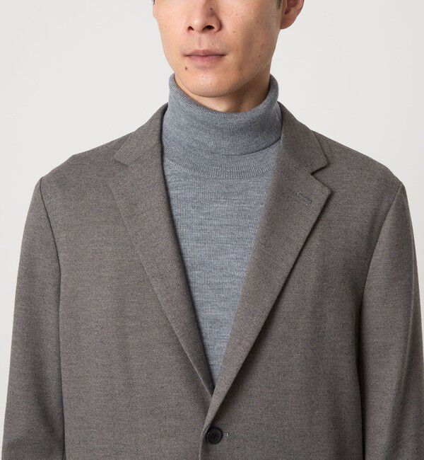 UNITED ARROWS green label relaxing「ウォッシャブル フラノ ツイル リラックス ジャケット -ストレッチ-」|テーラードジャケット|