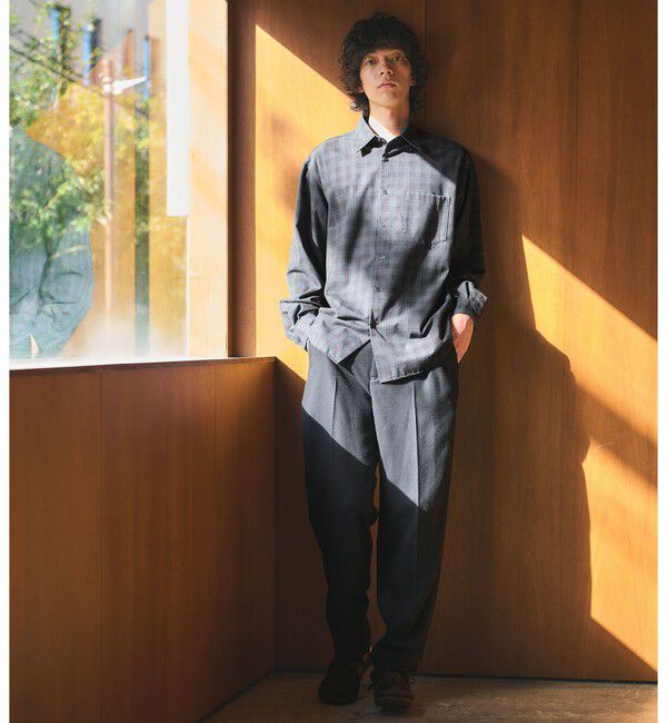 UNITED ARROWS green label relaxing「ウォッシャブル フラノ ツイル リラックス ジャケット -ストレッチ-」|テーラードジャケット|