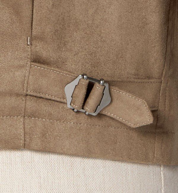 UNITED ARROWS green label relaxing「DC ポリエステル スエードライク ブルゾン」|ブルゾン・スタジャン|