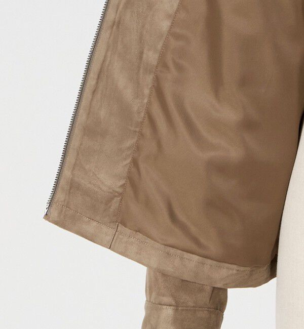 UNITED ARROWS green label relaxing「DC ポリエステル スエードライク ブルゾン」|ブルゾン・スタジャン|