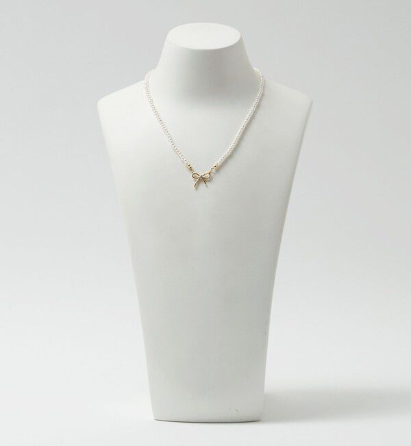 UNITED ARROWS green label relaxing「＜MILK&times;SODA＞リボン ネックレス」|ネックレス|