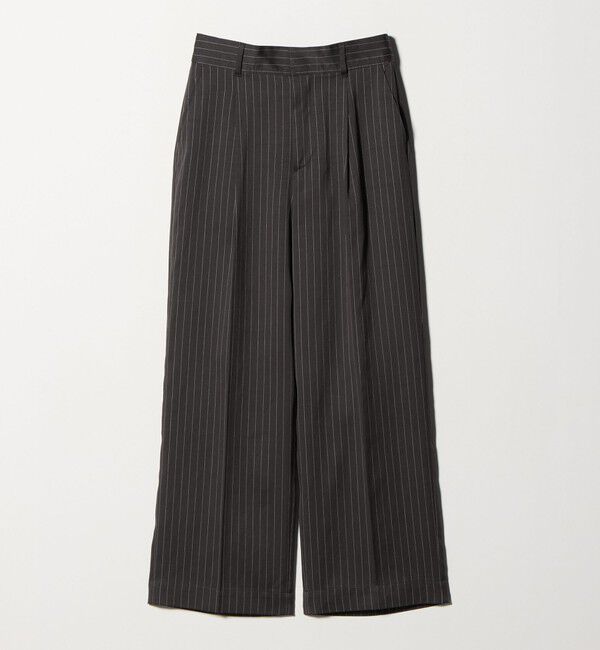 UNITED ARROWS green label relaxing「フィブリル ワイド パンツ」|スラックス|