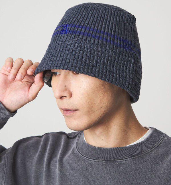 UNITED ARROWS green label relaxing「【別注】＜NEW ERA＞ニット バケット ハット」|ハット|DK.GRAY