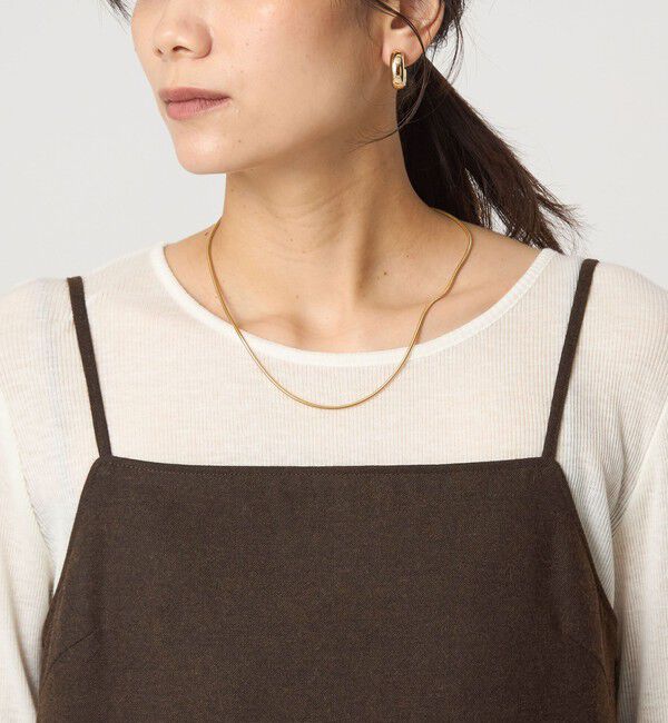 UNITED ARROWS green label relaxing「［size SHORTあり］ライト サキソニー キャミソール ワンピース ウォッシャブル」|ワンピース|