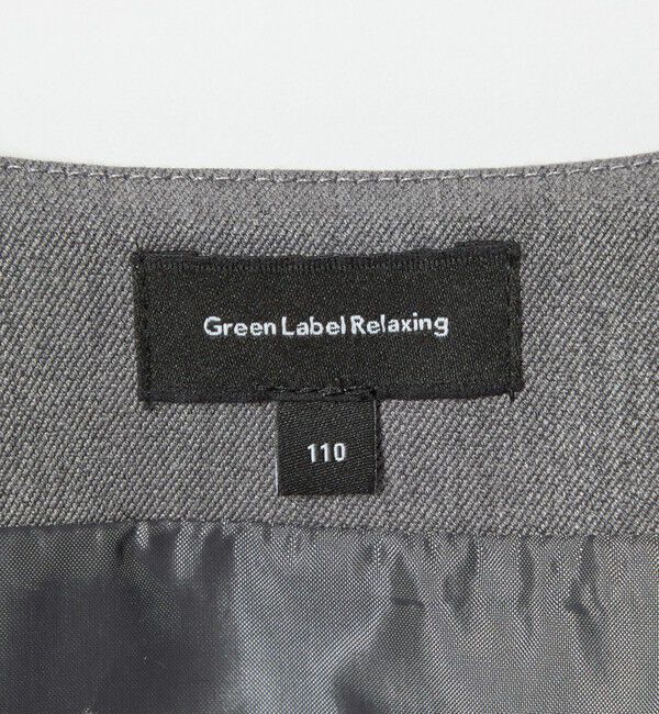 UNITED ARROWS green label relaxing「ノーカラージャケット + タックパンツ セット / キッズ 110cm-130cm」|スーツ|