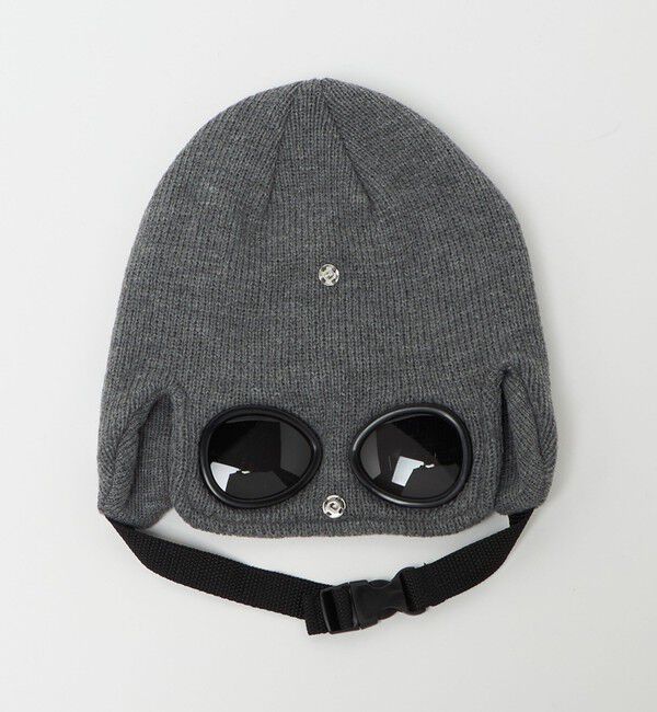UNITED ARROWS green label relaxing「＜THE PARK SHOP＞ゴーグル スノー キャップ / キッズ」|ニット帽|MD.GRAY