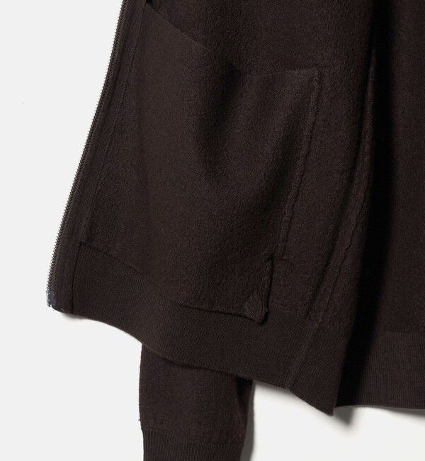 UNITED ARROWS green label relaxing「ミルドウール ジップ カーディガン」|カーディガン|