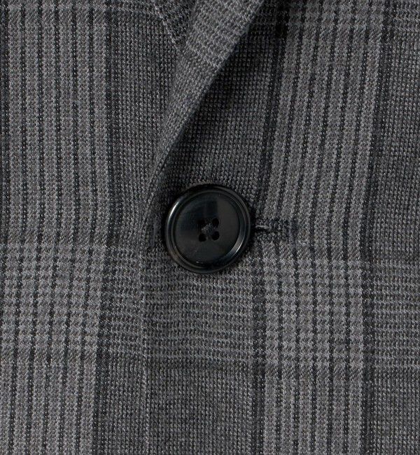 UNITED ARROWS green label relaxing「GLR CLOTH フラノ柄 2B RG ジャケット -ストレッチ-」|テーラードジャケット|