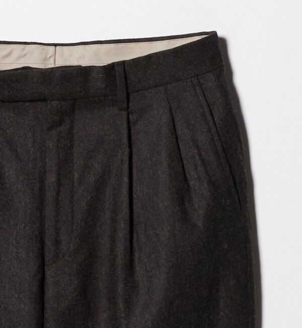 UNITED ARROWS green label relaxing「DC W/N 2プリーツ ワイド スラックス」|スラックス|